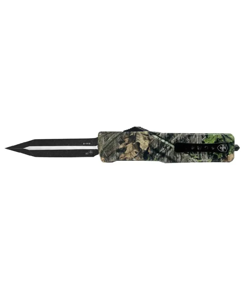 Nóż OTF Templar Knife Large Zinc Mossy Oak Obsession Dagger Black