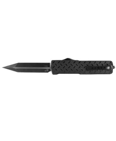 Nóż OTF Templar Knife Large Zinc Diamond Plate Dagger Black