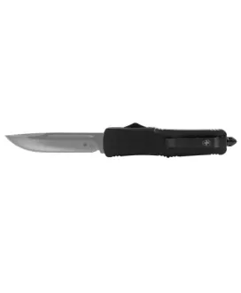 Nóż OTF Templar Knife Small Black Rubber Drop Silver