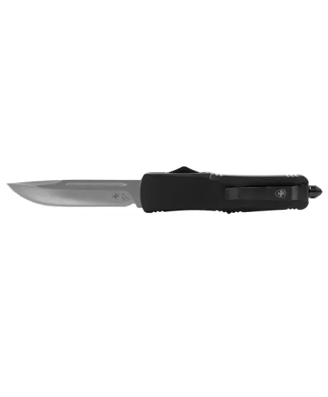 Nóż OTF Templar Knife Small Black Rubber Drop Silver