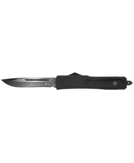 Nóż OTF Templar Knife Slim Black Rubber Drop Black