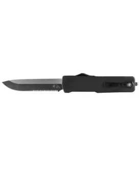 Nóż OTF Templar Knife Large Zinc Black Rubber Drop Serrated Black