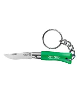 Nóż brelok Opinel Colorama 02 inox grab zielony