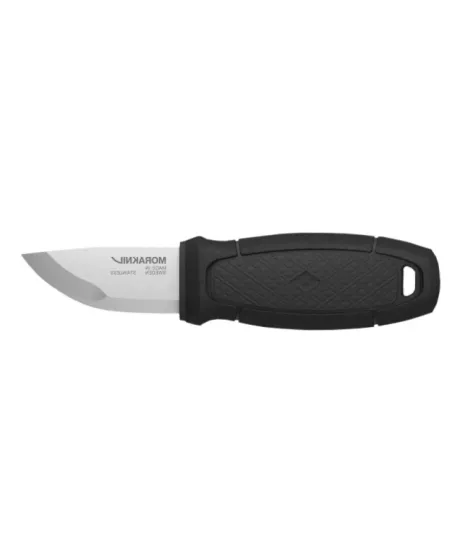 Nóż Morakniv Eldris czarny z zestawem Neck Knife stal nierdzewna