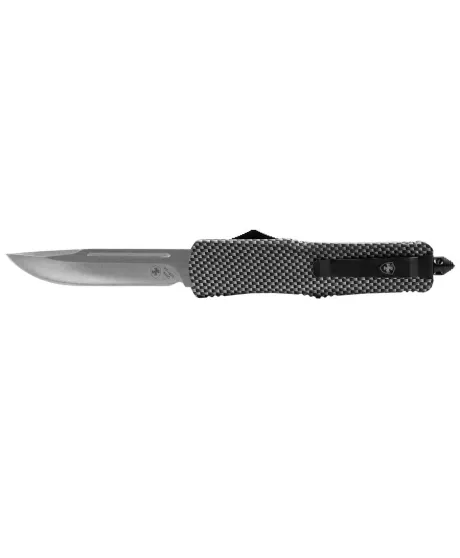 Nóż OTF Templar Knife Large Carbon Fibber Dip Drop Silver