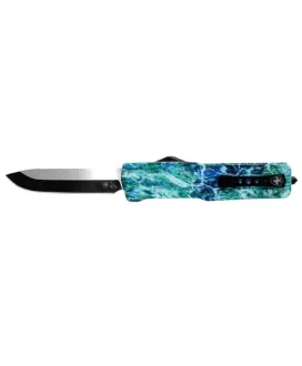 Nóż OTF Templar Knife Slim Aluminium Mossy Oak Element Aqua Drop Black