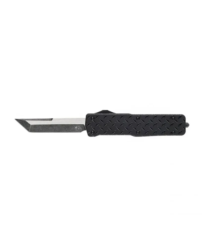 Nóż OTF Templar Knife Large Aluminium Diamond Plate Tanto Black