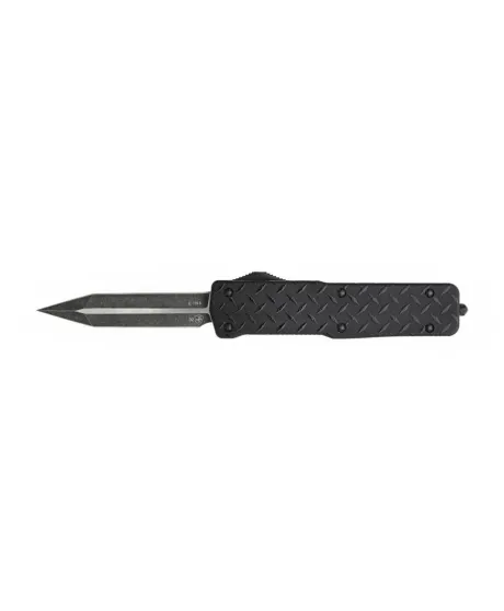 Nóż OTF Templar Knife Large Aluminium Diamond Plate Dagger Black