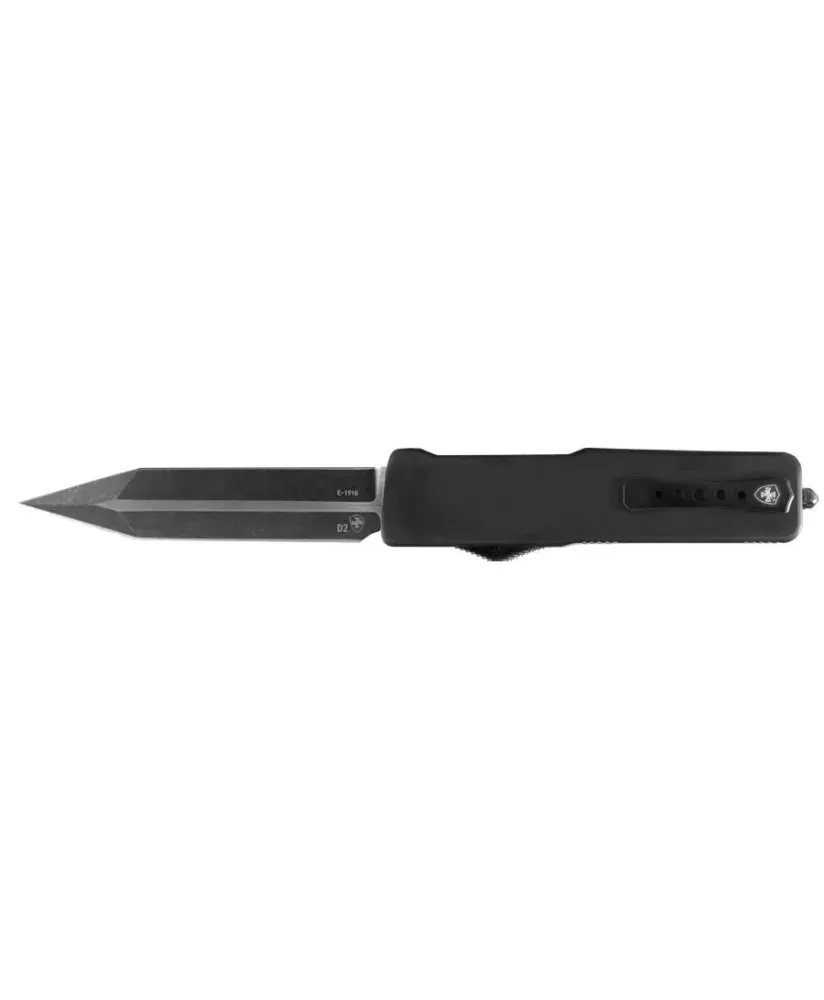 Nóż OTF Templar Knife Large Aluminium Black Rubber Dagger Black