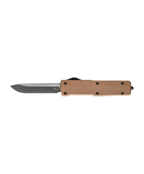 Nóż OTF Templar Knife Large Aluminium Anodized Bronze Drop Black