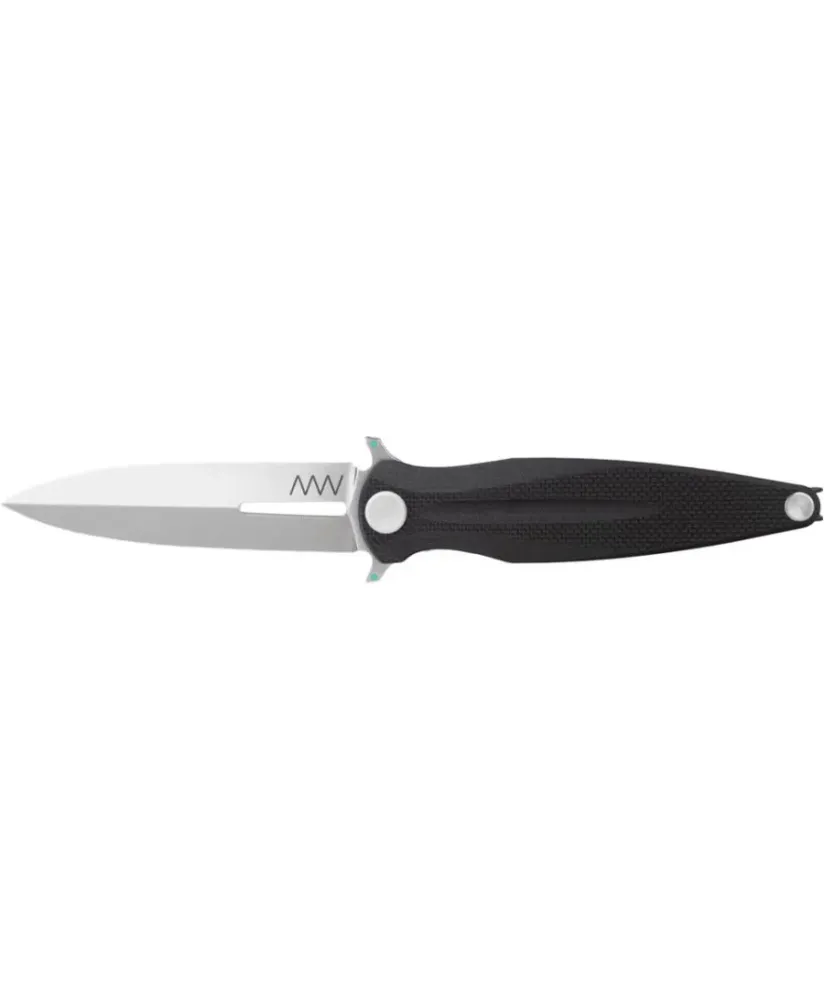 Nóż składany ANV Knives Z400 ANVZ400-004 czarny