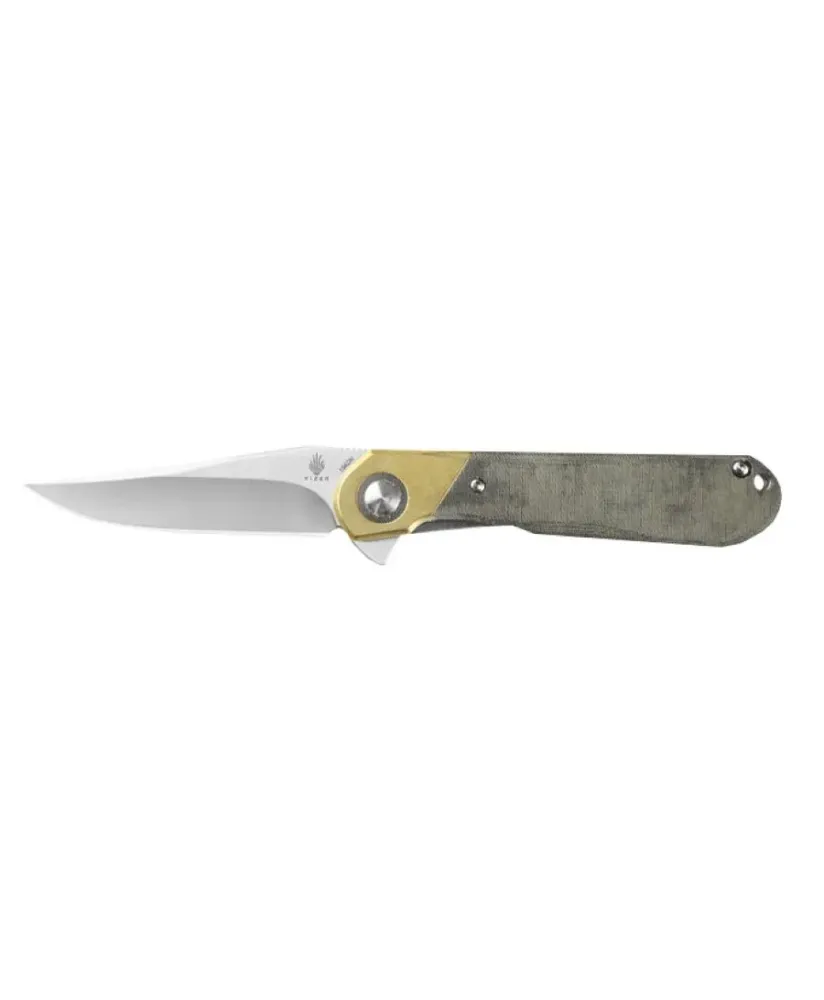 Nóż Kizer Comet V3614C1 zielono-ceglany