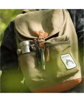 Nóż Opinel Colorama 08 inox grab khaki z rzemieniem