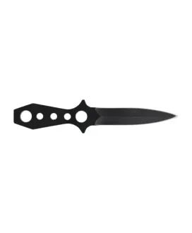 Nóż rzutka Fox Outdoor 22,5 cm w pokrowcu czarny