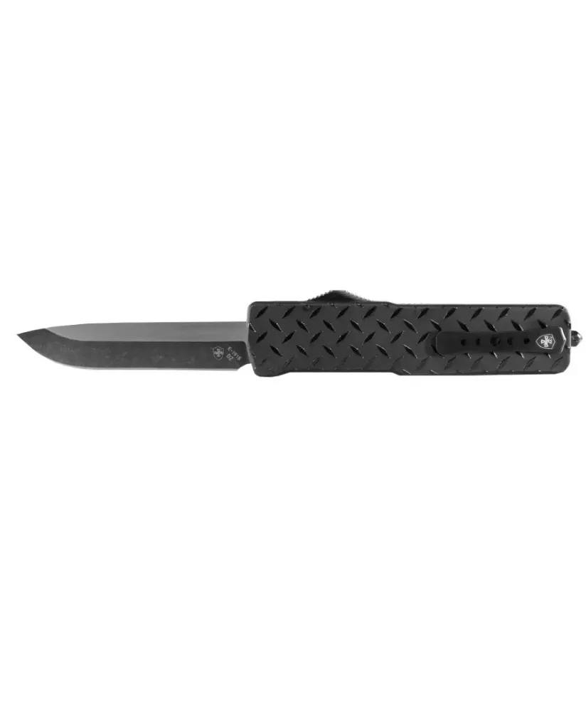 Nóż OTF Templar Knife Large Zinc Diamond Plate Drop Black