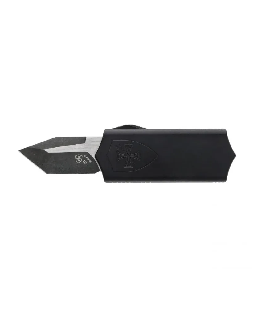 Nóż OTF Templar Knife Excalibur Money Clip Anodized Black Tanto