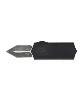 Nóż OTF Templar Knife Excalibur Money Clip Anodized Black Dagger Black