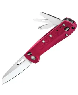 Nóż składany Leatherman Free K2 Crimson