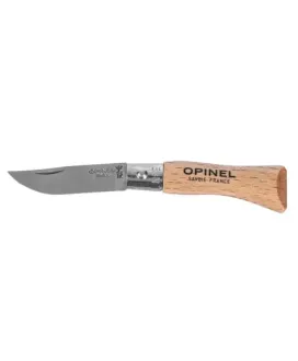 Nóż Opinel 02 inox buk