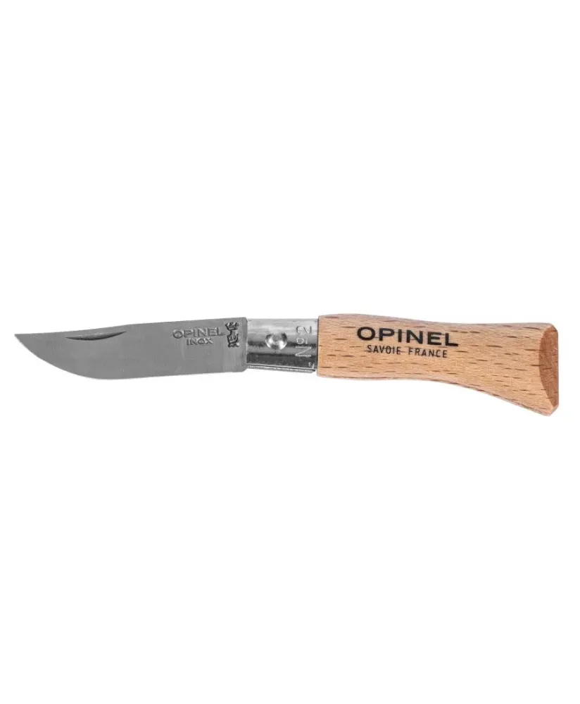 Nóż Opinel 02 inox buk