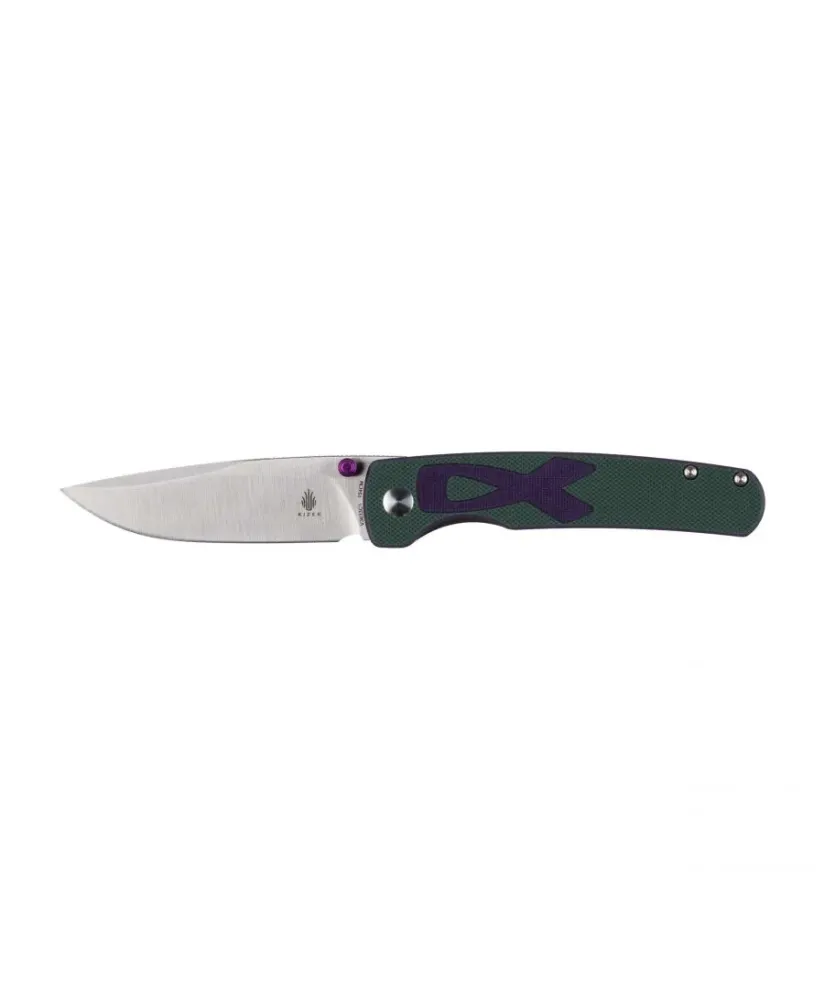 Nóż Kizer Fighter V3633C1 fioletowo-zielony