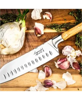 Nóż Laguiole Santoku Olive