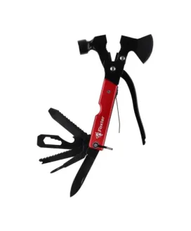 Multitool Foxter narzędzie wielofunkcyjne survival młotek etui 17w1