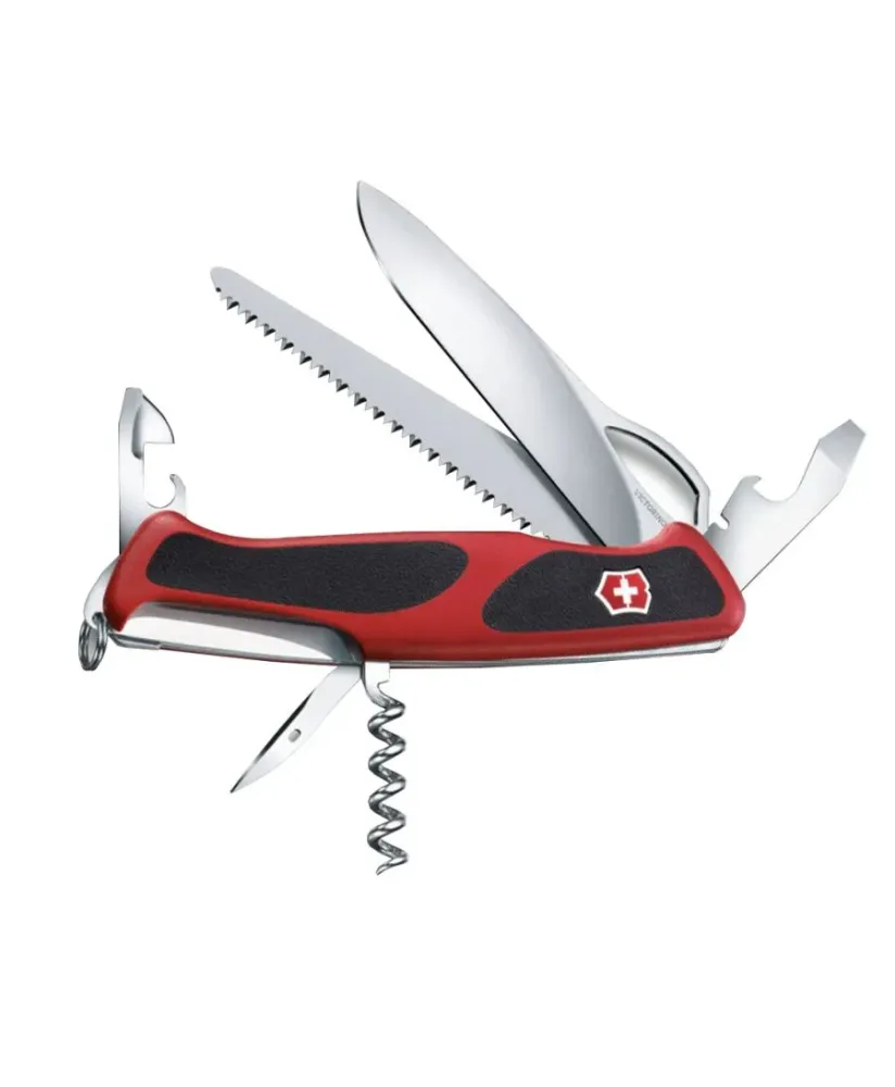 Scyzoryk Victorinox Ranger 79 M Grip 0.9563.MC czerwono-czarny