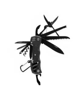 Multitool Foxter narzędzie wielofunkcyjne survival 13w1 czarny