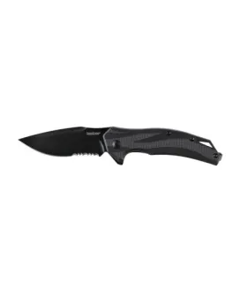 nóż_składany_kershaw_lateral_black_serrated_1645blkst