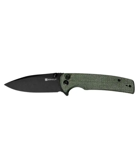 nóż_składany_sencut_sachse_s21007-2_green_micarta