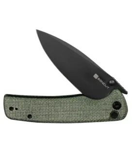 nóż_składany_sencut_sachse_s21007-2_green_micarta