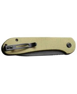 nóż_składany_civivi_button_lock_elementum_c2103b_olive_micarta