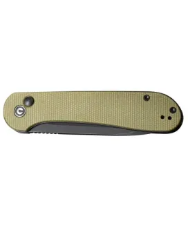 nóż_składany_civivi_button_lock_elementum_c2103b_olive_micarta