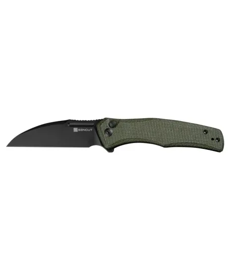 nóż_składany_sencut_watauga_s21011-2_dark_green_micarta