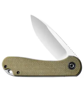 nóż_składany_civivi_elementum_c907s_olive_micarta