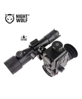 Iluminator Podczerwieni Latarka NIGHT WOLF XH-03HD-UV FOCUS 4w1