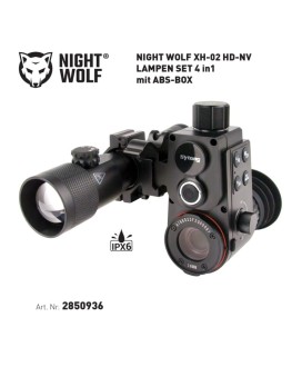 Iluminator Podczerwieni- Latarka NIGHT WOLF XH-02 HD-NV FOCUS 4w1