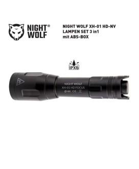 Iluminator Podczerwieni- Latarka NIGHT WOLF XH-01 HD-NV FOCUS 3w1 IR940,IR850 LED BIAŁY