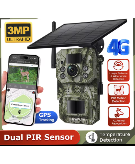 Fotopułapka Kamera leśna H81 4G GPS Fotopułapka Kamera leśna H81 4G GPS