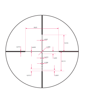 Luneta optyczna NOXAR  Magnar 3-18x56 PRO (plus obejmy 30mm Picatinny)